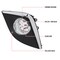 Spec-D Tuning 14-16 TOYOTA COROLLA FOG LIGHTS - CLEAR LENS, PK  2 LF-COR14COEM-V2-HZ - alternate 5